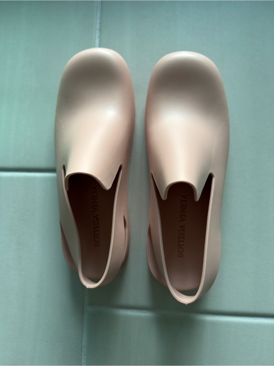 Bottega Veneta Shoes - Bottega Veneta Women's Blush Pink Slip-On Mules